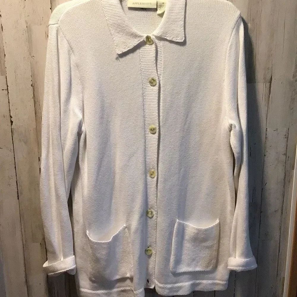 Sweater by appleseeds long sleeves size medium
